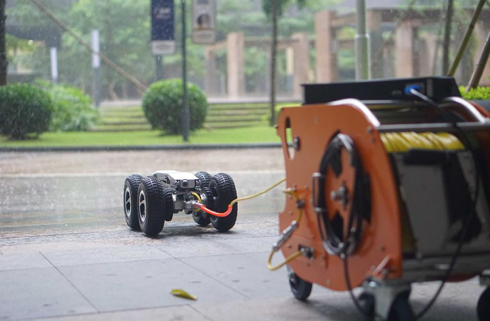 285金尧花园管道检测机器人