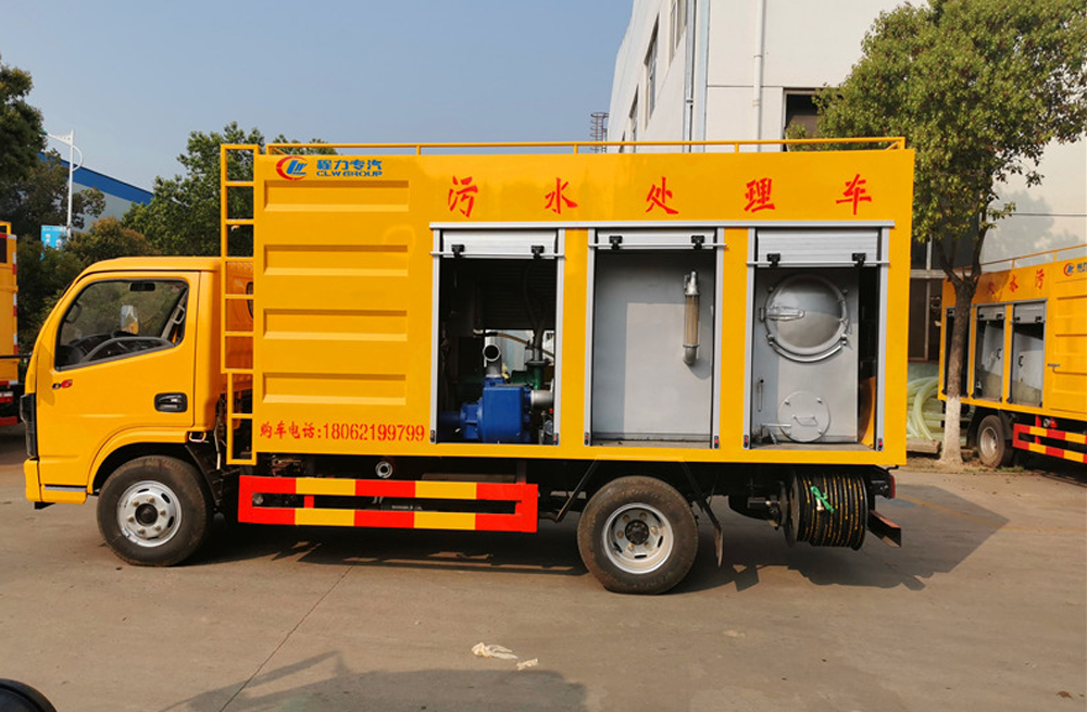 281金尧花园污水分离车